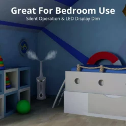 Air Innovations 1.7 Gal. Ultrasonic Cool Mist Humidifier with Remote for Large Rooms up to 600 sq. ft. 18 Air Innovations 1.7 Gal. Ultrasonic Cool Mist Humidifier with Remote for Large Rooms up to 600 sq. ft. -Air Quality Shop grays air innovations humidifiers humid13 plat 76 1000 1