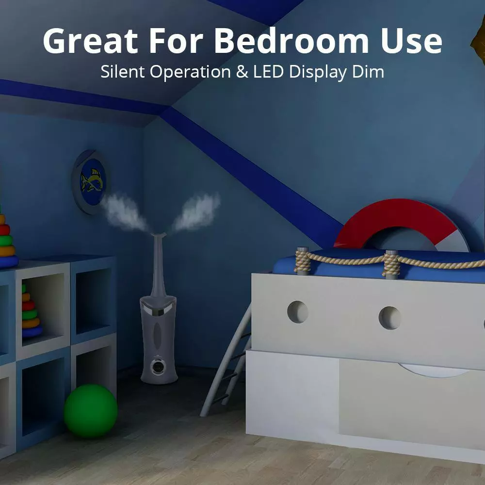 Air Innovations 1.7 Gal. Ultrasonic Cool Mist Humidifier with Remote for Large Rooms up to 600 sq. ft. 10 Air Innovations 1.7 Gal. Ultrasonic Cool Mist Humidifier with Remote for Large Rooms up to 600 sq. ft. - Image 8