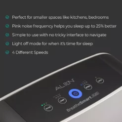 Alen BreatheSmart FLEX, 700 sq.ft. True HEPA Air Purifier for Dust, Mold, AllergensDust, Mold, Allergens 11 Alen BreatheSmart FLEX, 700 sq.ft. True HEPA Air Purifier for Dust, Mold, AllergensDust, Mold, Allergens -Air Quality Shop grays alen air purifiers breathesmart flex pure weatheredgray 1f 1000
