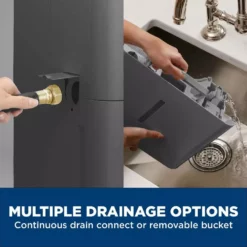 50 pt. Dehumidifier with Built-in Pump for Basement, Garage or Wet Rooms up to 4500 sq. ft. in Grey, ENERGY STAR 13 50 pt. Dehumidifier with Built-in Pump for Basement, Garage or Wet Rooms up to 4500 sq. ft. in Grey, ENERGY STAR -Air Quality Shop grays ge dehumidifiers apel50lz a0 1000