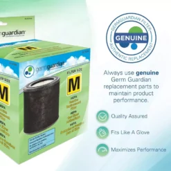 GermGuardian HEPA GENUINE Air Purifiers Replacement Filter M for AC4700 11 GermGuardian HEPA GENUINE Air Purifiers Replacement Filter M for AC4700 -Air Quality Shop grays germguardian air purifier accessories flt4700 1f 1000