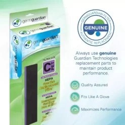 GermGuardian True HEPA with Pet Pure Treatment GENUINE Replacement Filter C for AC5000 Series Air Purifiers 11 GermGuardian True HEPA with Pet Pure Treatment GENUINE Replacement Filter C for AC5000 Series Air Purifiers -Air Quality Shop grays germguardian air purifier accessories flt5250pt 4f 1000