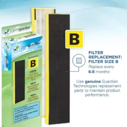 GermGuardian 22 in. 4-in-1 Air Purifier with True HEPA filter for Medium Rooms up to 150 Sq Ft, Grey 16 GermGuardian 22 in. 4-in-1 Air Purifier with True HEPA filter for Medium Rooms up to 150 Sq Ft, Grey -Air Quality Shop grays germguardian air purifiers ac4900ca fa 1000