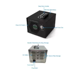 New Comfort Stainless Steel 03/700 Commercial Ozone Generator Air Purifier with UV 9 New Comfort Stainless Steel 03/700 Commercial Ozone Generator Air Purifier with UV -Air Quality Shop grays new comfort air purifiers f105stainless 1f 1000