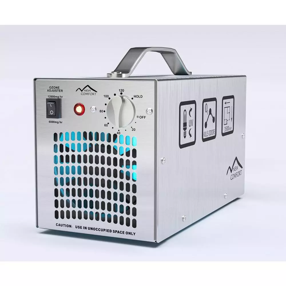 New Comfort SS7000 Stainless Steel Commercial Air Purifier and Ozone Generator with UV 3 New Comfort SS7000 Stainless Steel Commercial Air Purifier and Ozone Generator with UV