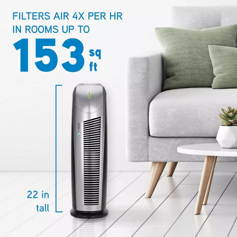 PureGuardian 22 in. 3 Speed Air Purifier with HEPAFresh filter for Medium Rooms up to 153 Sq. Ft 5 PureGuardian 22 in. 3 Speed Air Purifier with HEPAFresh filter for Medium Rooms up to 153 Sq. Ft - Image 3