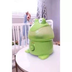 Crane 1 Gal. Adorable Ultrasonic Cool Mist Humidifier for Medium to Large Rooms up to 500 sq. ft. - Frog 11 Crane 1 Gal. Adorable Ultrasonic Cool Mist Humidifier for Medium to Large Rooms up to 500 sq. ft. - Frog -Air Quality Shop greens crane humidifiers ee 3191 1f 1000
