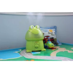 Crane 1 Gal. Adorable Ultrasonic Cool Mist Humidifier for Medium to Large Rooms up to 500 sq. ft. - Frog 10 Crane 1 Gal. Adorable Ultrasonic Cool Mist Humidifier for Medium to Large Rooms up to 500 sq. ft. - Frog -Air Quality Shop greens crane humidifiers ee 3191 4f 1000