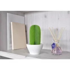Unbranded 129 sq.ft. Nanum Cactus Non-Electric Personal Humidifier in Light Green -Air Quality Shop greens humidifiers c101 gre 4f 1000