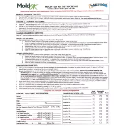 LABTECH Mold Detection Test Kit 14 LABTECH Mold Detection Test Kit -Air Quality Shop labtech air quality testers lt5120 4f 1000