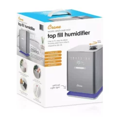 Crane 1.2 Gal. Warm & Cool Mist Top Fill Humidifier with Remote for Medium to Large Rooms up to 500 sq. ft 18 Crane 1.2 Gal. Warm & Cool Mist Top Fill Humidifier with Remote for Medium to Large Rooms up to 500 sq. ft -Air Quality Shop metallics crane humidifiers ee 6913 4f 1000