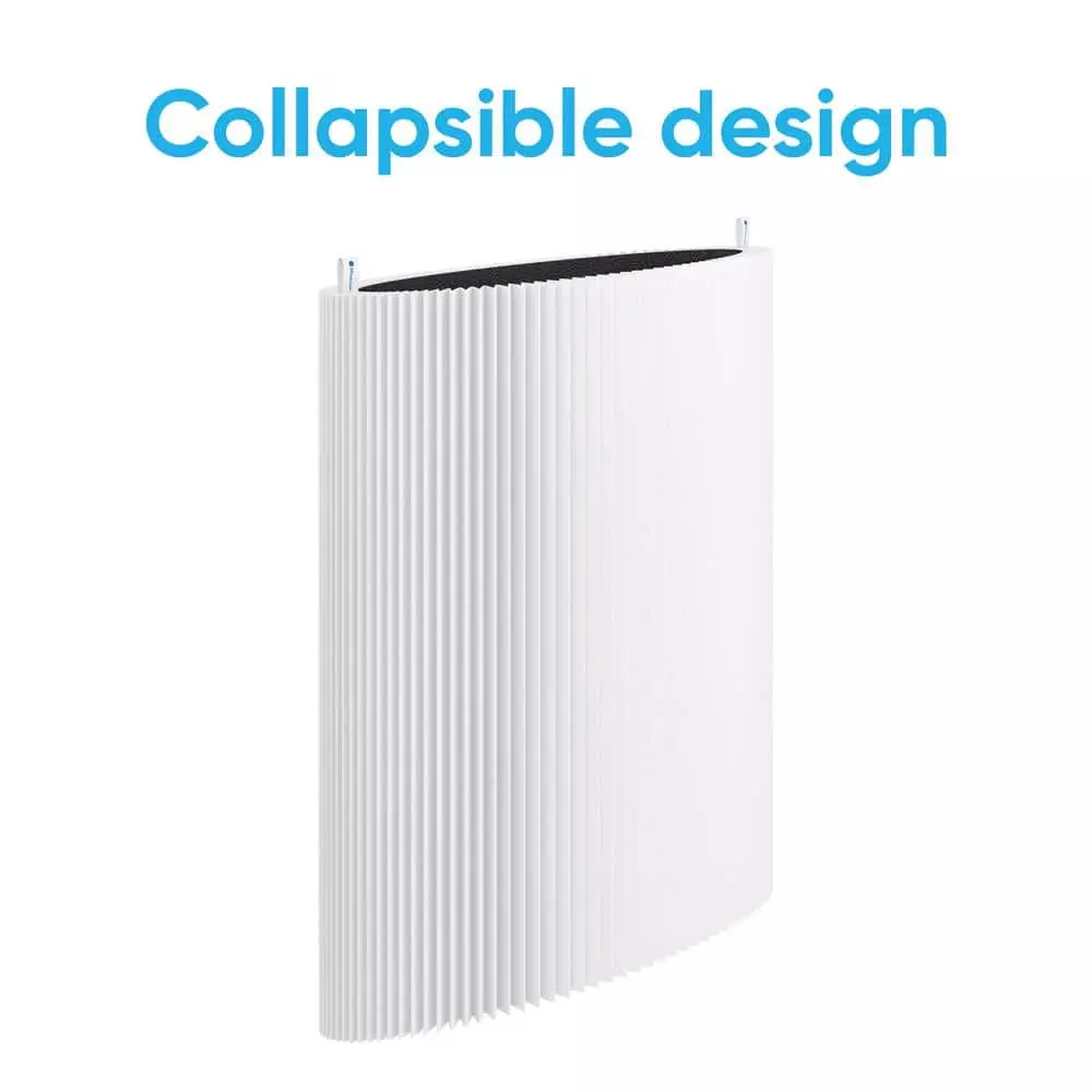 Blueair Blue Pure 411 Replacement Filter, Particle and Activated Carbon, Fits Blue Pure 411 Air Purifier 4 Blueair Blue Pure 411 Replacement Filter, Particle and Activated Carbon, Fits Blue Pure 411 Air Purifier - Image 2