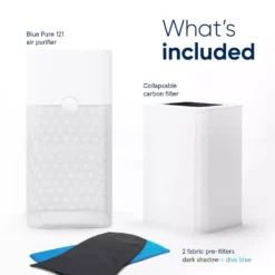 Blueair Blue Pure 121 Air Purifier with Allergen and Odor Remover, Washable Pre-Filter -Air Quality Shop multi blueair air purifiers 100712 fa 1000