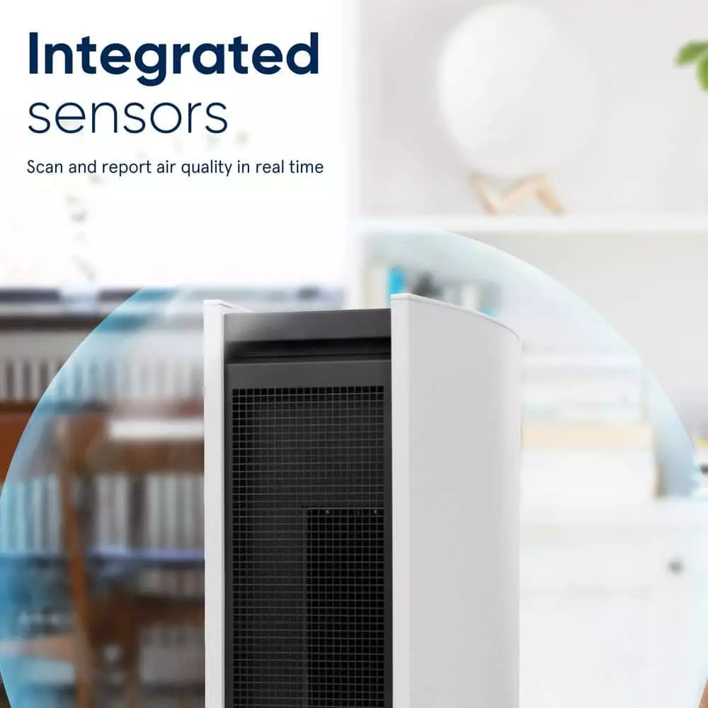 Blueair Classic 480i HEPASilent Air Purifier, 434 sq. ft. Allergen Remover, Wi-Fi Enabled 8 Blueair Classic 480i HEPASilent Air Purifier, 434 sq. ft. Allergen Remover, Wi-Fi Enabled - Image 6