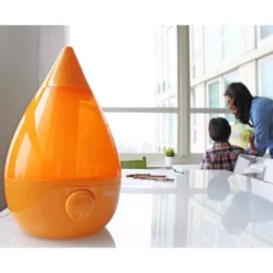Crane 1 Gal. Drop Ultrasonic Cool Mist Humidifier for Medium to Large Rooms up to 500 sq. ft. - Orange 17 Crane 1 Gal. Drop Ultrasonic Cool Mist Humidifier for Medium to Large Rooms up to 500 sq. ft. - Orange -Air Quality Shop oranges peaches crane humidifiers ee 5301o 31 1000