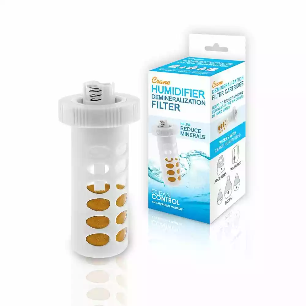 Crane 1 Gal. Drop Ultrasonic Cool Mist Humidifier for Medium to Large Rooms up to 500 sq. ft. - Orange 9 Crane 1 Gal. Drop Ultrasonic Cool Mist Humidifier for Medium to Large Rooms up to 500 sq. ft. - Orange - Image 7