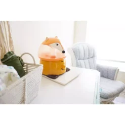 Crane 1 Gal. Adorable Ultrasonic Cool Mist Humidifier for Medium to Large Rooms up to 500 sq. ft. - Fox -Air Quality Shop oranges peaches crane humidifiers ee 8255 4f 1000