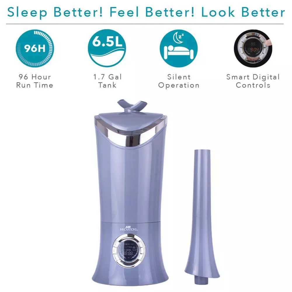 Air Innovations 1.7 Gal. Cool Mist Humidifier with Aromatherapy Refill, Eucalyptus 6 Air Innovations 1.7 Gal. Cool Mist Humidifier with Aromatherapy Refill, Eucalyptus - Image 4