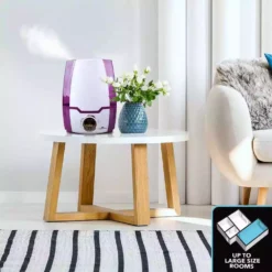 Air Innovations 1.37 Gal. Cool Mist Digital Humidifier for Large Rooms up to 400 sq. ft 19 Air Innovations 1.37 Gal. Cool Mist Digital Humidifier for Large Rooms up to 400 sq. ft -Air Quality Shop purples lavenders air innovations humidifiers humid06 purple 31 1000 1