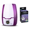 Air Innovations Cool Mist Ultrasonic Humidifier with Refills (12-Pack) 1 Air Innovations Cool Mist Ultrasonic Humidifier with Refills (12-Pack) -Air Quality Shop purples lavenders air innovations humidifiers humid06 purple ap01 lavender 64 1000