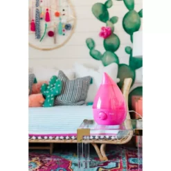 Crane 1 Gal. Drop Ultrasonic Cool Mist Humidifier for Medium to Large Rooms up to 500 sq. ft. - Pink 19 Crane 1 Gal. Drop Ultrasonic Cool Mist Humidifier for Medium to Large Rooms up to 500 sq. ft. - Pink -Air Quality Shop reds pinks crane humidifiers ee 5301p 76 1000