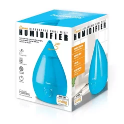 Crane 1 Gal. Drop Ultrasonic Cool Mist Humidifier for Medium to Large Rooms up to 500 sq. ft. - Aqua 14 Crane 1 Gal. Drop Ultrasonic Cool Mist Humidifier for Medium to Large Rooms up to 500 sq. ft. - Aqua -Air Quality Shop turquoises aquas crane humidifiers ee 5301b 1d 1000