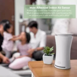 UHoo Indoor Air Sensor 9 in 1 Smart Air Monitor -Air Quality Shop uhoo air quality testers uhoo ias1 m c us 44 1000