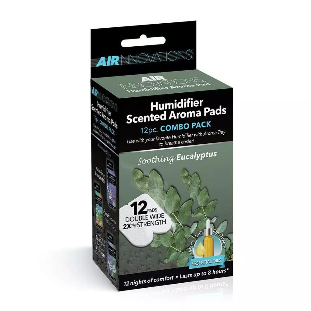 Air Innovations 1.1 Gal. Cool Mist Humidifier with Aromatherapy Refill, Eucalyptus 5 Air Innovations 1.1 Gal. Cool Mist Humidifier with Aromatherapy Refill, Eucalyptus - Image 3