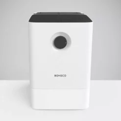 BONECO 2 in 1 Whisper Quiet Console Humidifier Air Washer with Auto Shut Off, White -Air Quality Shop white boneco humidifiers 46534 1d 1000
