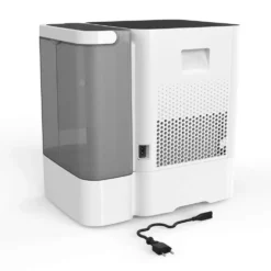 BONECO 2 in 1 Whisper Quiet Console Humidifier Air Washer with Auto Shut Off, White -Air Quality Shop white boneco humidifiers 46534 c3 1000