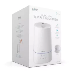 Pure Enrichment Hume Max Top Fill Humidifier in White 13 Pure Enrichment Hume Max Top Fill Humidifier in White -Air Quality Shop white pure enrichment humidifiers pehumtop w 40 1000