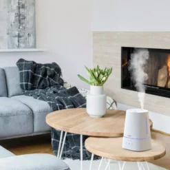 Pure Enrichment Hume Max Top Fill Humidifier in White 17 Pure Enrichment Hume Max Top Fill Humidifier in White -Air Quality Shop white pure enrichment humidifiers pehumtop w 77 1000