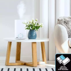 Air Innovations 1.2 Gal. Medium Cool Mist Ultrasonic Humidifier for Rooms 19 Air Innovations 1.2 Gal. Medium Cool Mist Ultrasonic Humidifier for Rooms -Air Quality Shop whites air innovations humidifiers humid61 white 31 1000