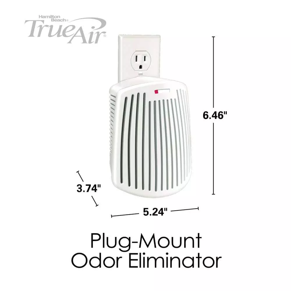 TRUEAIR Plug Mount Odor Eliminator Air Purifier 4 TRUEAIR Plug Mount Odor Eliminator Air Purifier - Image 2