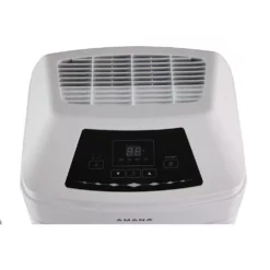 Amana 35 pt. Portable Dehumidifier with Adjustable Humidistat, Auto Shut-Off, 24-Hour Timer for Bathrooms, Basements, Bedrooms -Air Quality Shop whites amana dehumidifiers amad351bw 31 1000