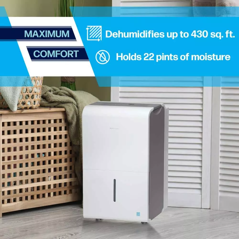 Arctic Wind 22-Pint Flat Panel ENERGY STAR Dehumidifier 4 Arctic Wind 22-Pint Flat Panel ENERGY STAR Dehumidifier - Image 2