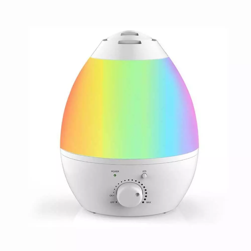 Bell + Howell 1 Gal. Capacity Ultrasonic Color Changing Humidifier with Cool Mist and Aroma Diffuser 3 Bell + Howell 1 Gal. Capacity Ultrasonic Color Changing Humidifier with Cool Mist and Aroma Diffuser