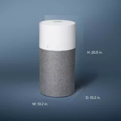 Blueair Blue Pure 311 Auto HEPASilent Air Purifier, 388 sq. ft. - Gray -Air Quality Shop whites blueair air purifiers 311pacf105529 44 1000