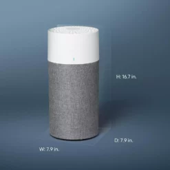 Blueair BluePure 190 sq. ft. Auto HEPASilent Air Purifier in Gray -Air Quality Shop whites blueair air purifiers 411pacf106893 66 1000