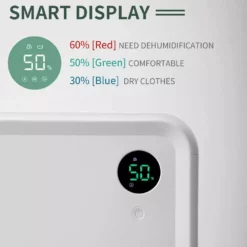 Boyel Living 30-Pint Dehumidifier with 2L Water Tank for 3,000 Sq. Ft. Medium to Large Rooms and Basements -Air Quality Shop whites boyel living dehumidifiers mrs csj01 white 76 1000