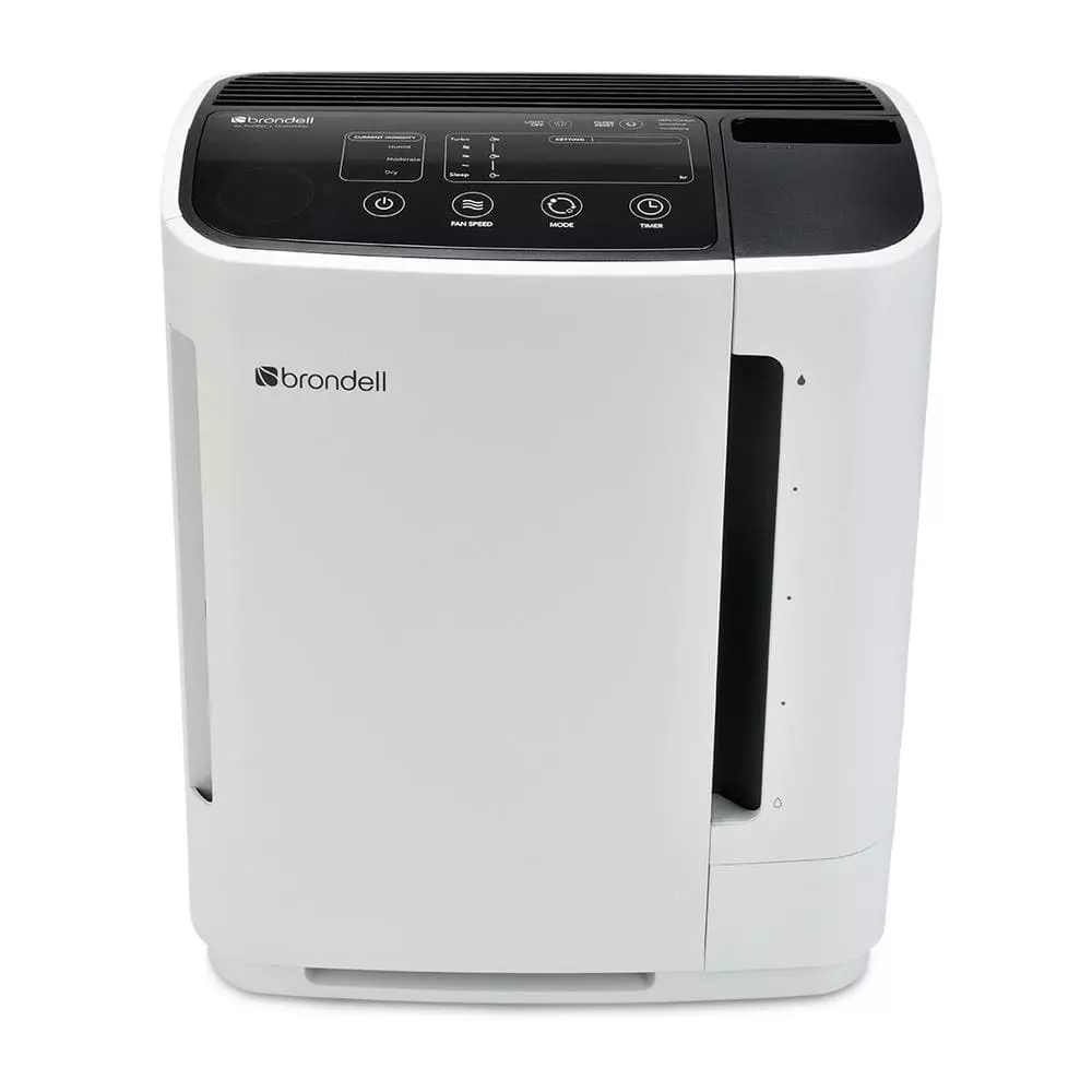 Brondell O2+ Revive TrueHEPA Air Purifier Humidifier in White 5 Brondell O2+ Revive TrueHEPA Air Purifier Humidifier in White - Image 3