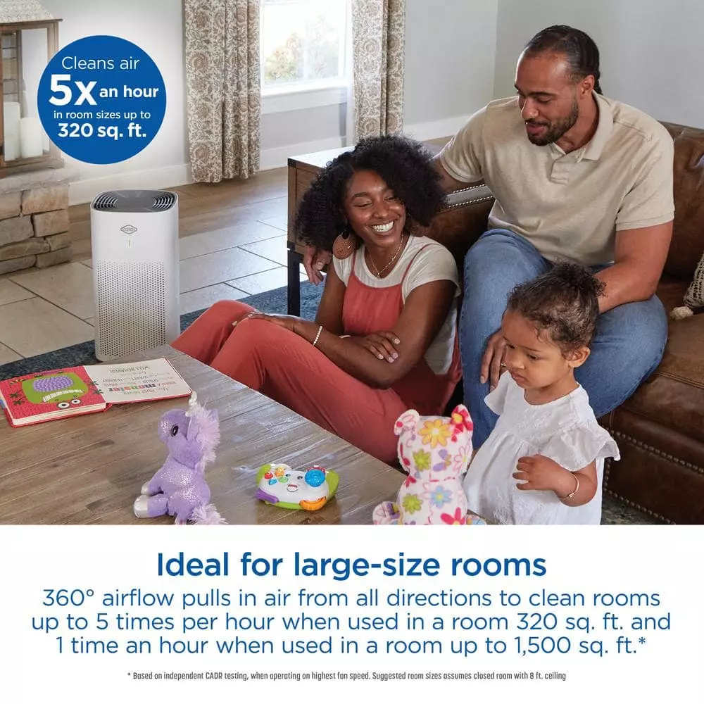 Clorox 320 sq.ft. Large Room Air Purifier 11 Clorox 320 sq.ft. Large Room Air Purifier - Image 9