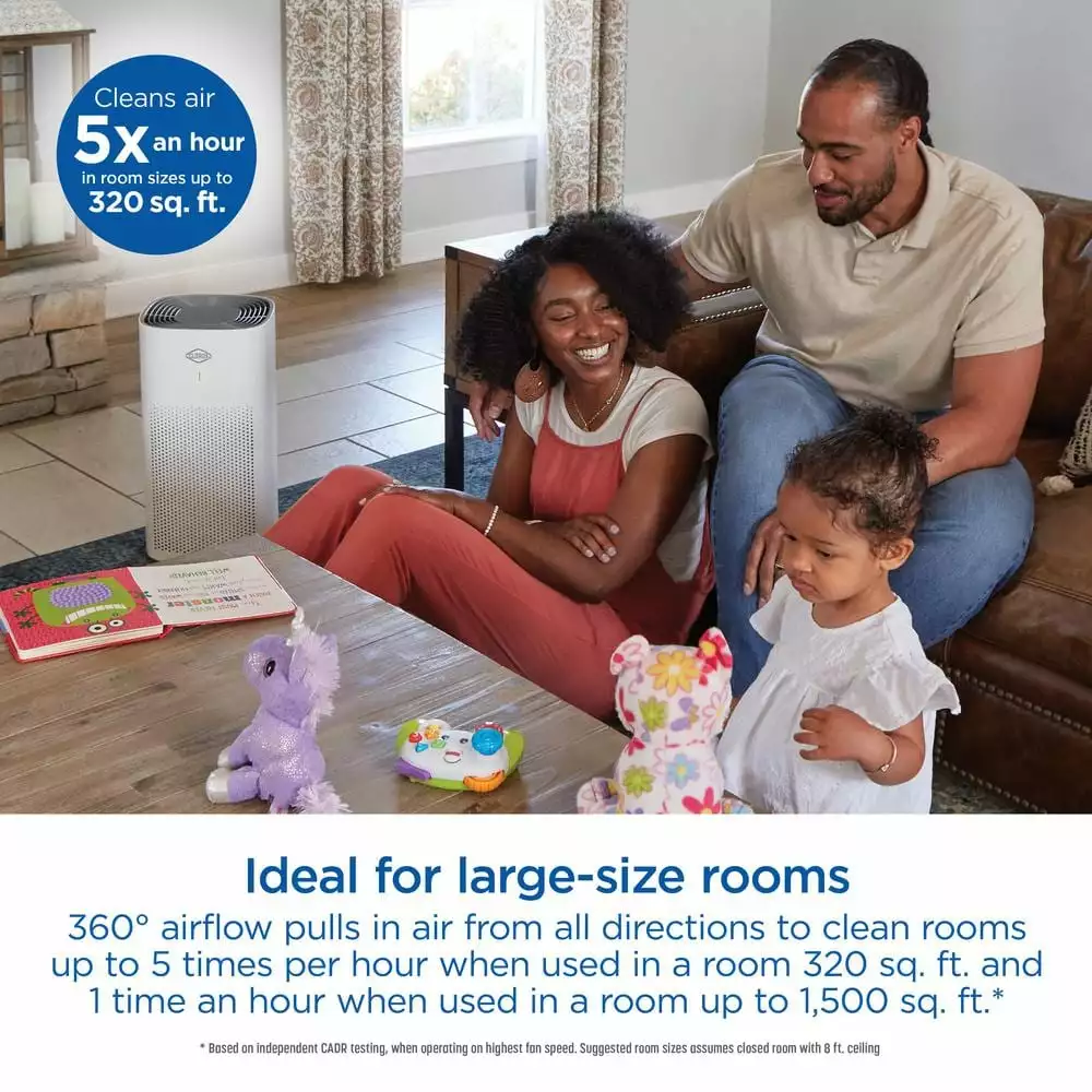Clorox Smart 320 Large Room Air Purifier 6 Clorox Smart 320 Large Room Air Purifier - Image 4