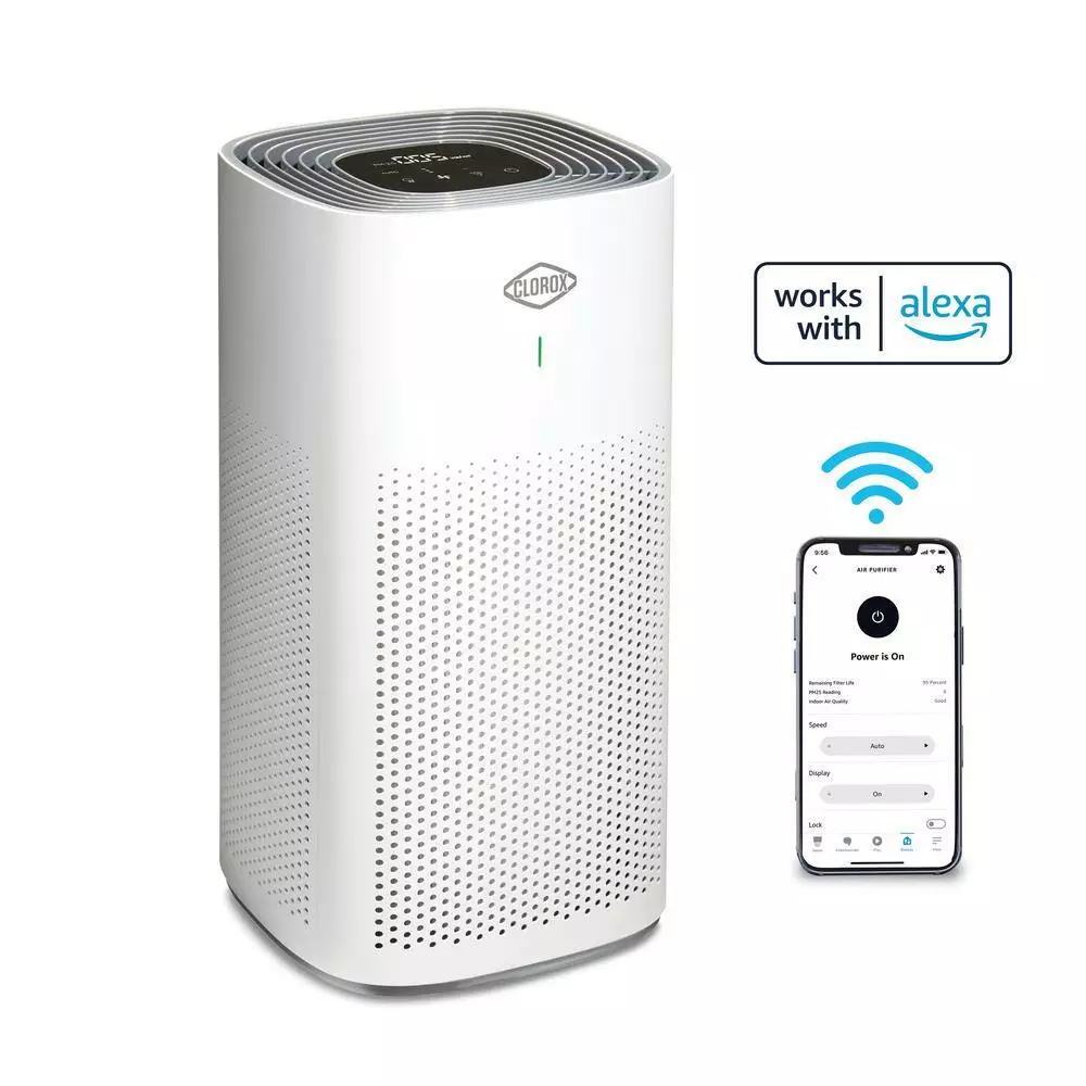 Clorox Smart 320 Large Room Air Purifier 7 Clorox Smart 320 Large Room Air Purifier - Image 5