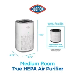 Clorox Medium Room Air Purifier -Air Quality Shop whites clorox air purifiers 11030 66 1000
