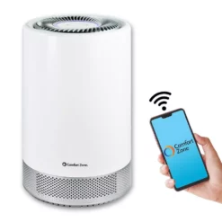 Comfort Zone Clean HEPA Air Purifier with WiFi Control