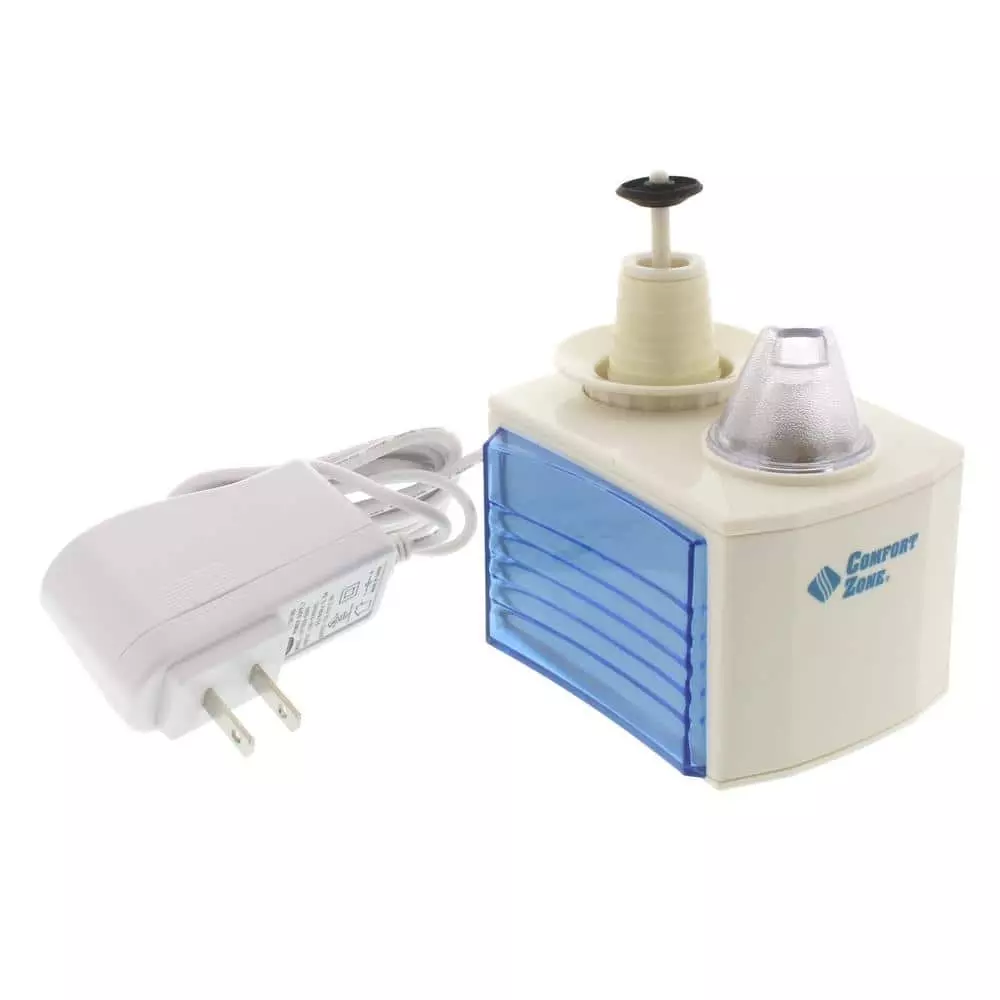 Comfort Zone Whisper-quiet Cool Mist Portable Ultrasonic Humidifier with 6-Hour Operation and Auto Shut-Off 8 Comfort Zone Whisper-quiet Cool Mist Portable Ultrasonic Humidifier with 6-Hour Operation and Auto Shut-Off - Image 6