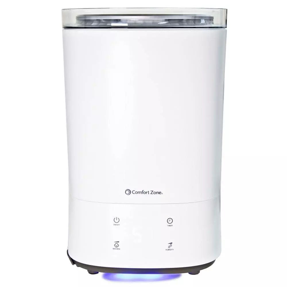 Comfort Zone 1.45 Gal. Small Room Ultrasonic Humidifier with Aroma Diffuser 7 Comfort Zone 1.45 Gal. Small Room Ultrasonic Humidifier with Aroma Diffuser - Image 5