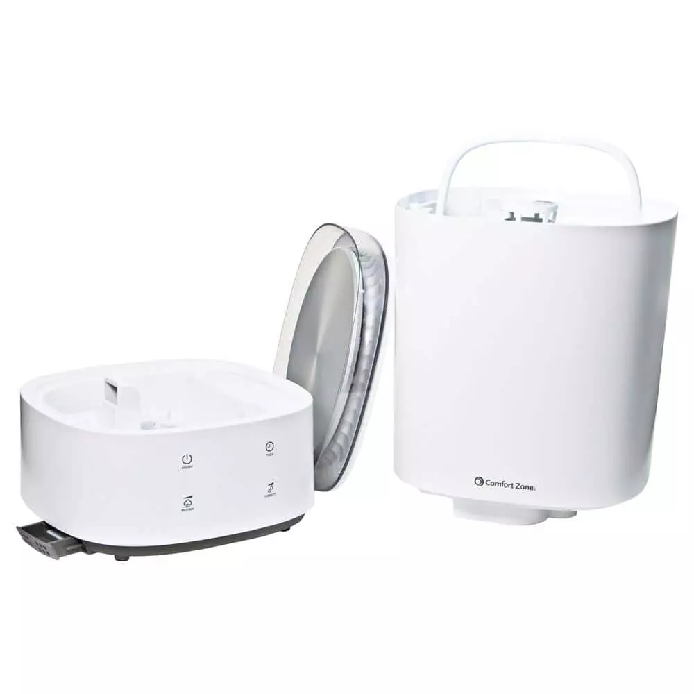 Comfort Zone 1.45 Gal. Small Room Ultrasonic Humidifier with Aroma Diffuser 8 Comfort Zone 1.45 Gal. Small Room Ultrasonic Humidifier with Aroma Diffuser - Image 6