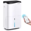 Costway 100-Pint Dehumidifier for Home & Basements w/Smart App& Alexa Control 2 Costway 100-Pint Dehumidifier for Home & Basements w/Smart App& Alexa Control -Air Quality Shop whites costway dehumidifiers es10106us wh 64 1000
